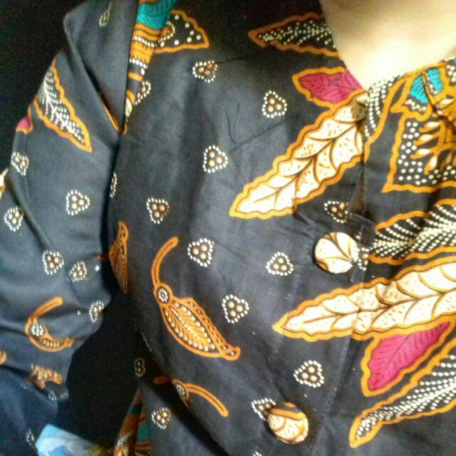  ATASAN  BATIK  MOTIF TARANTULA SERAGAM BATIK  BAJU BATIK  