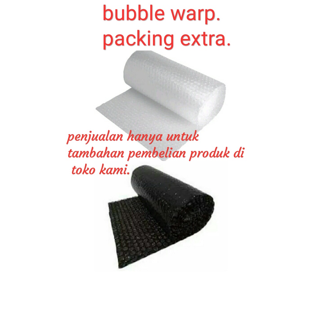 

Extra Bubble Wrap Untuk Pelindung Tambahan Packaging Pengaman Paket