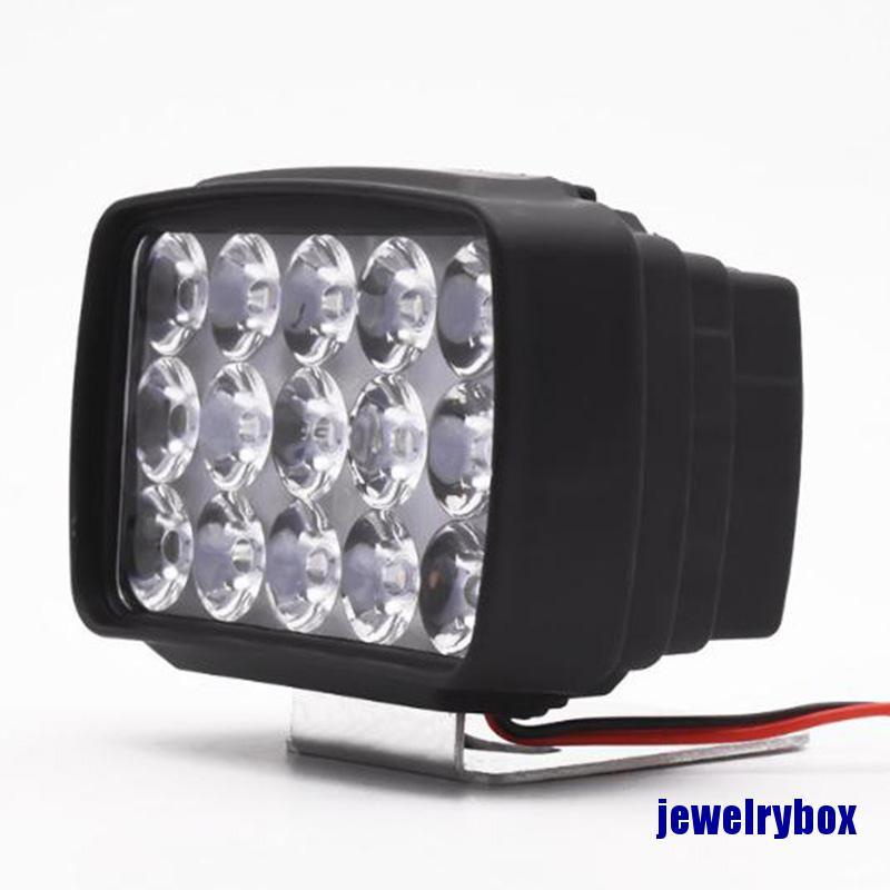 (Jewelrybox) Lampu Sorot Kabut 15-led 1000lm Untuk Atv Utv