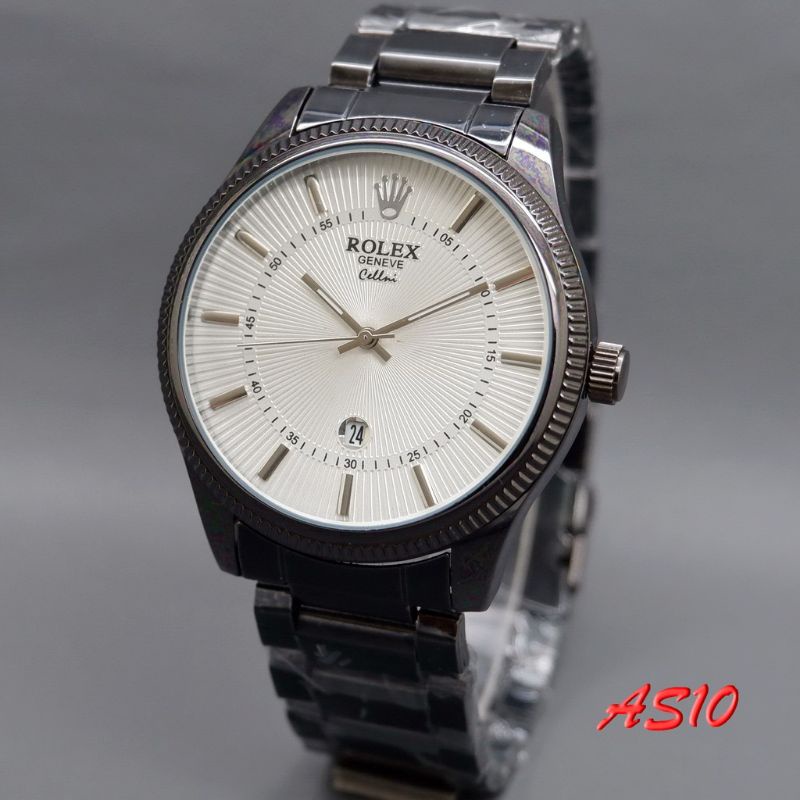 TERVIRAL!!! GEBYAR SALE! JAM TANGAN ROLEX KING JAM TANGAN RANTAI TERBARU TERLARIS STAINLISS STEEL PRIA JAM TANGAN ROLEX