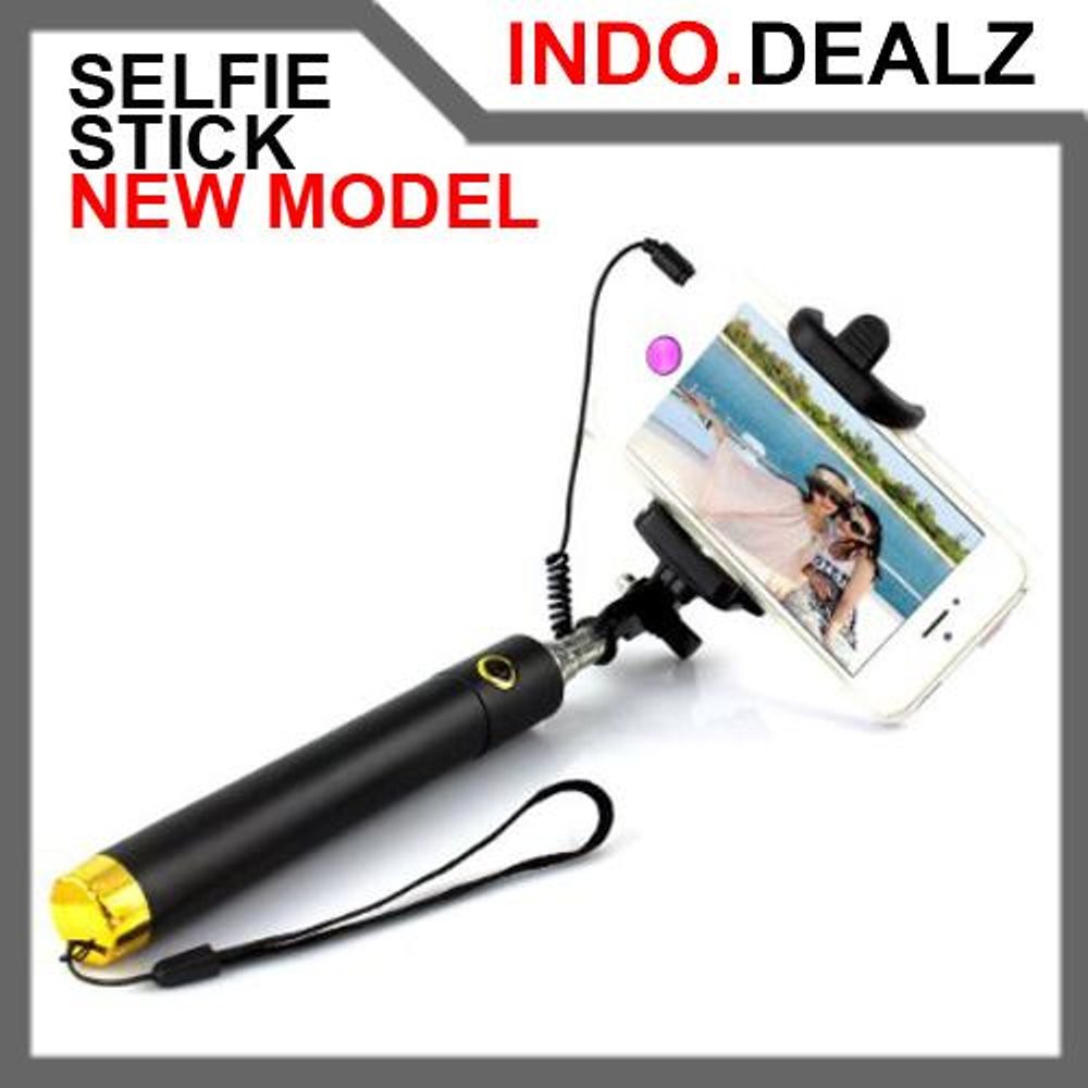 Buy 1 Get 1 Selfie Stick Monopod Tongsis Locust Handphone Android iOS iPhone Samsung Xiaomi Lenovo
