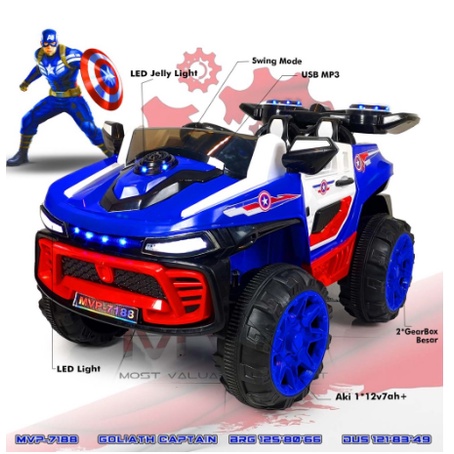 MAINAN ANAK MOBIL AKI  GOLIATH MVP-7188