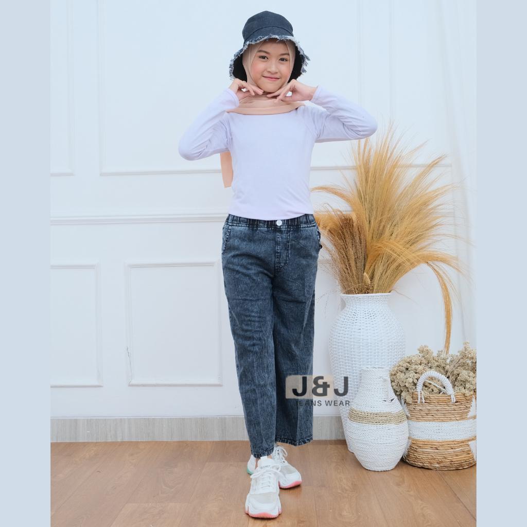 Celana Kulot Jeans Anak Perempuan 10 Tahun