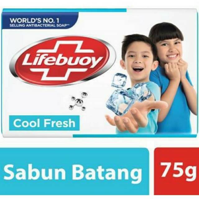 LIFEBUOY Sabun Mandi Batang Cool Fresh [ 75g ]