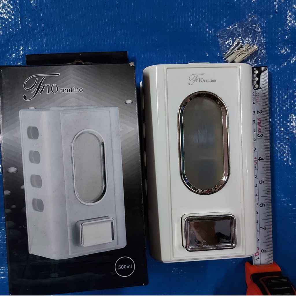 TEMPAT SABUN CAIR/DISPENSER SABUN CAIR SINGLE WHITE - FIORENTINO