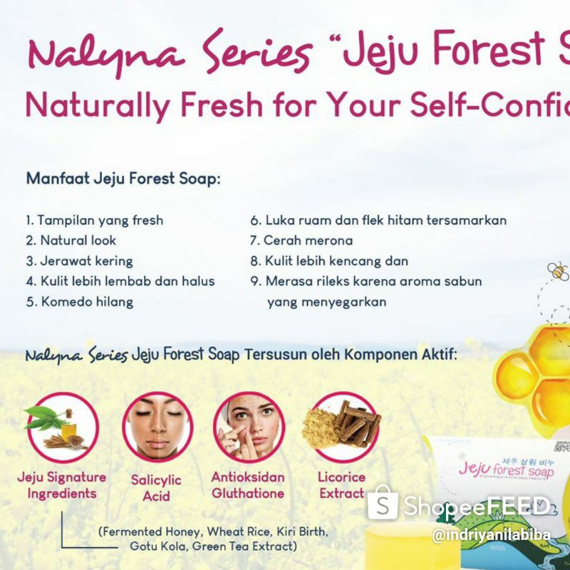 jeju forest soap