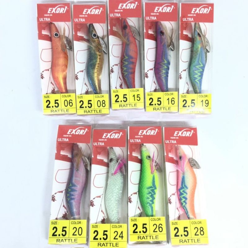 UMPAN CUMI EXORI SQUID JIG ULTRA 2.5