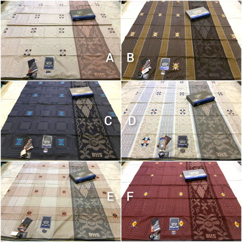 Sarung BHS Classic Skt Kmb / Sarung Songket BHS Klasik Kembang Original Behaestex