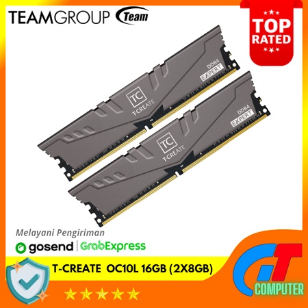 Team T-Create Expert OC10L DDR4 PC28800 Dual Channel 16GB (2x8GB)