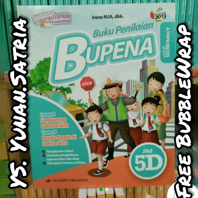 

❤BISA COD❤ Buku BUPENA 5D Kelas 5 SD Kurikulum 2013 Revisi