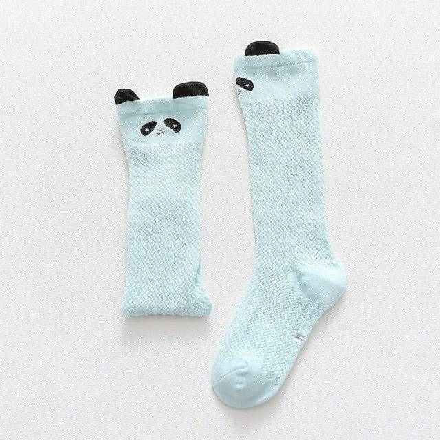 Kaos Kaki Jaring Panjang Karakter Lucu Hewan Anak Bayi Motif Unik Baby Socks Kids Import