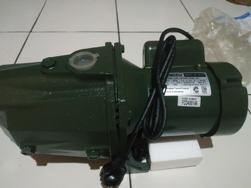 Pompa Air Shimizu Jet-108 (semi Jet Pump)