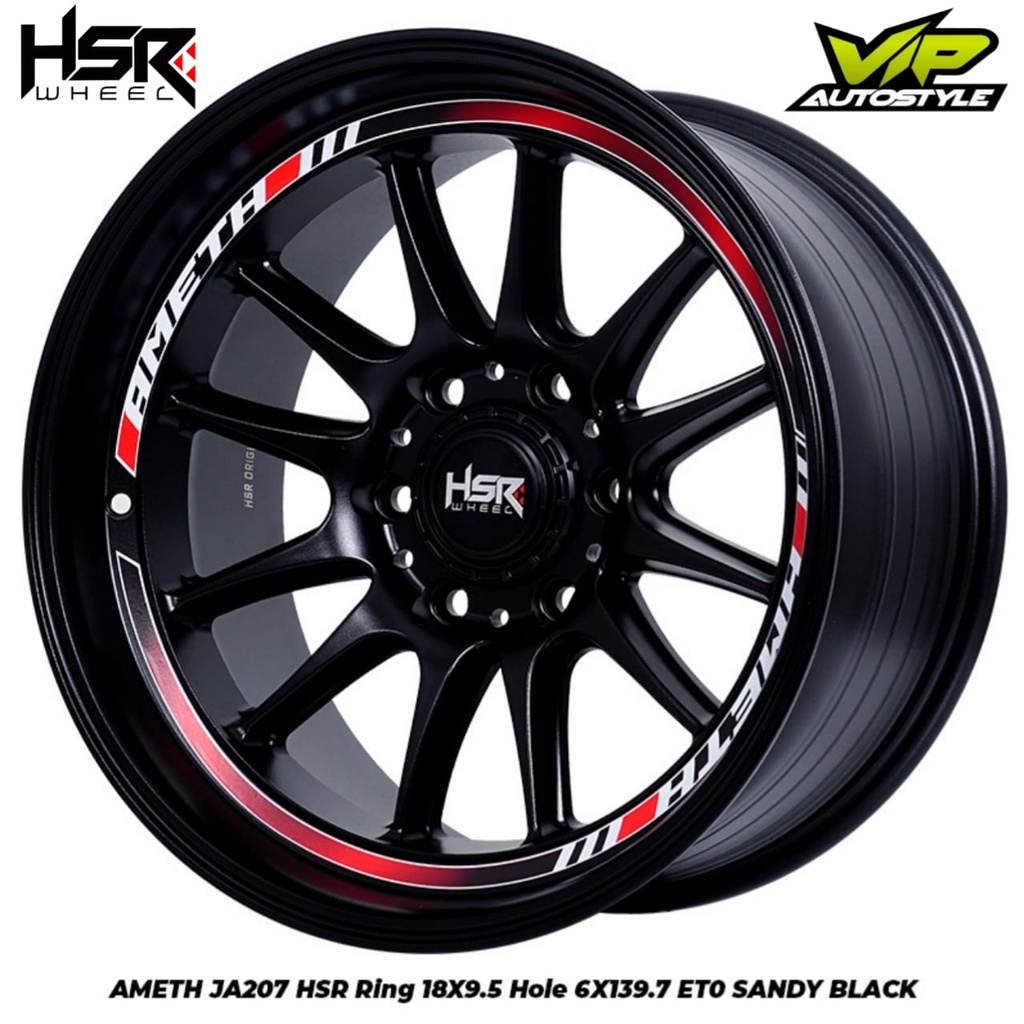 Jual Velg Hsr Ameth R Terbaru Model Velg Lenso Venom Ring Lobang