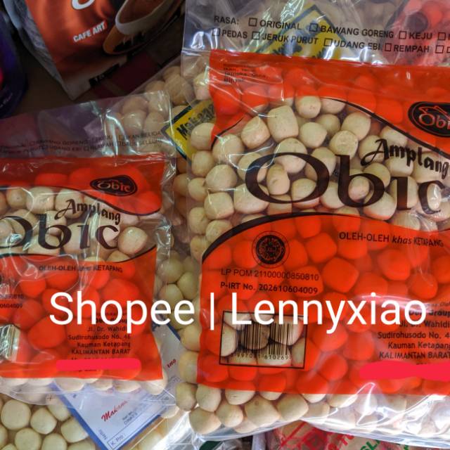 

Snack Amplang Ikan OBIC Besar Jumbo Getas Asli Ketapang Kalimantan Barat
