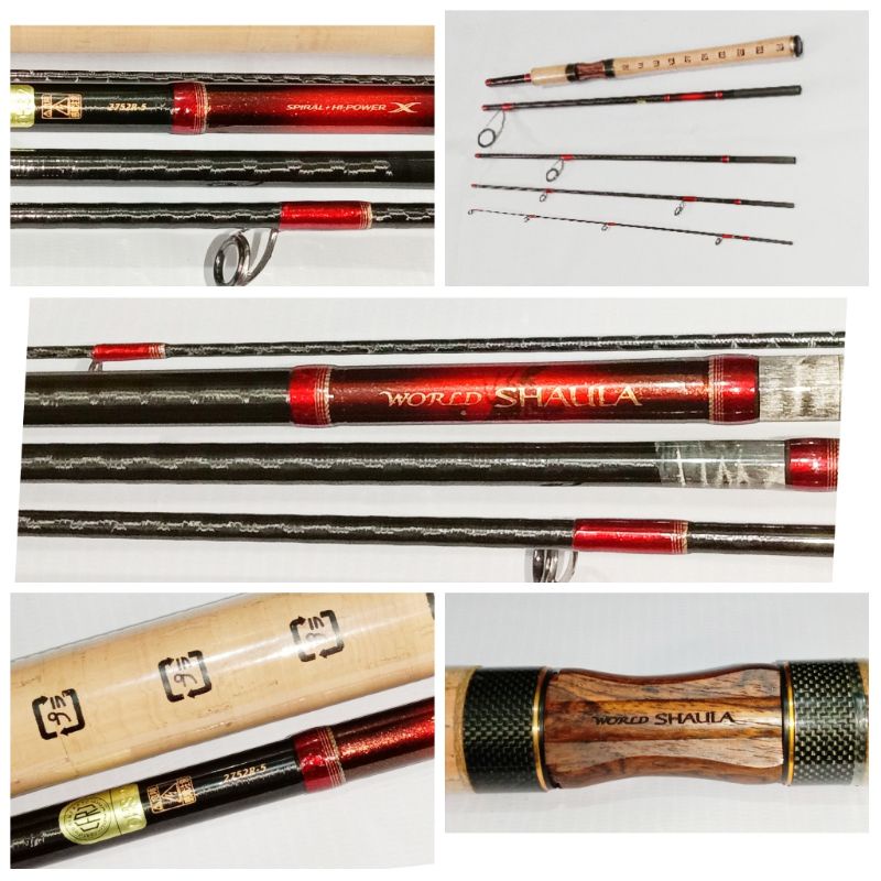 Joran shimano world shaula 2752R-5 made in donesia