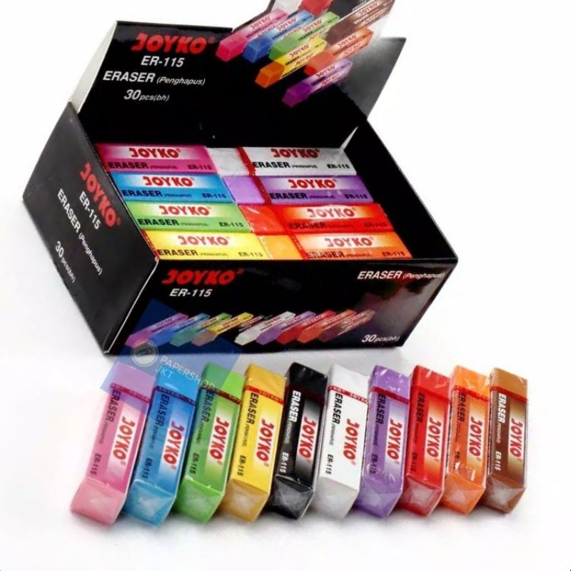 

Penghapus Pensil ER-115 Joyko Harga Per Pcs