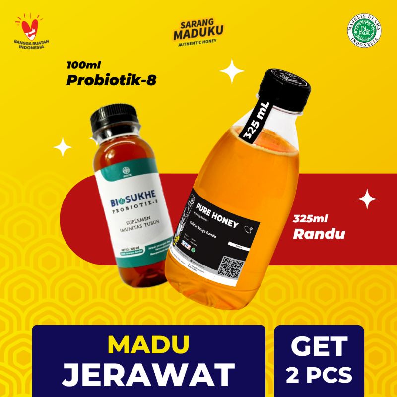 

Sarang Maduku - Madu Jerawat Asli Murni Raw Honey
