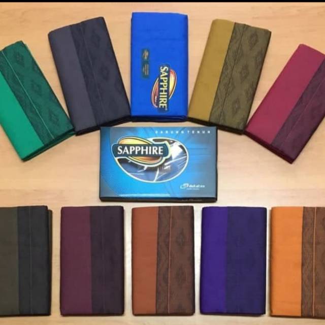 Sarung Sapphire Dewasa Polos // Sarung Sapphire Dewasa PWD