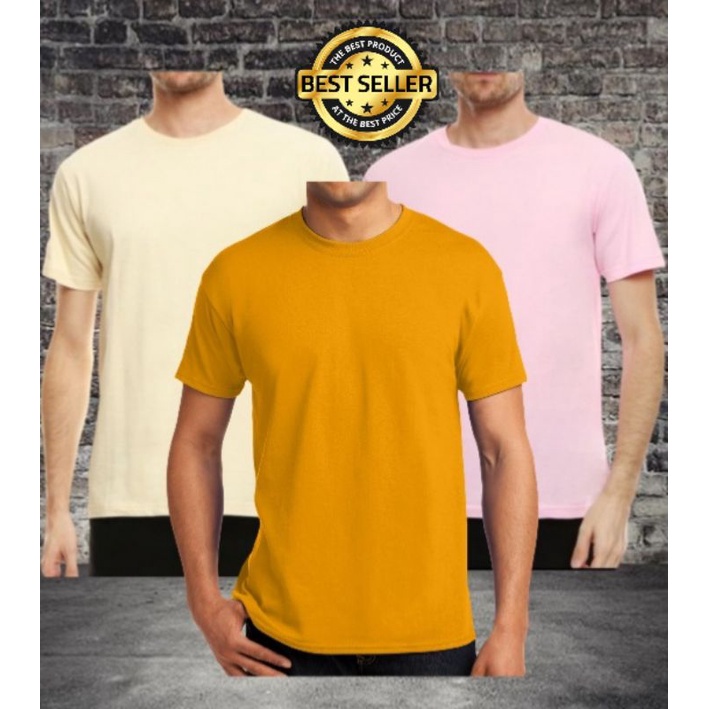 Kaos Polos Pria Wanita / Baju Grosir / Baju / Kaos / Kaos Pria Murah / Kaos Murah / Oneck Polyester PE