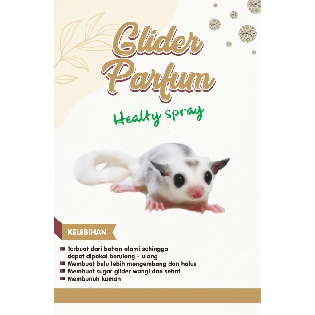 GLIDER PARFUM ALAMI HEALTHY SPRAY EKSTRAK MILK DAN ALOE VERA