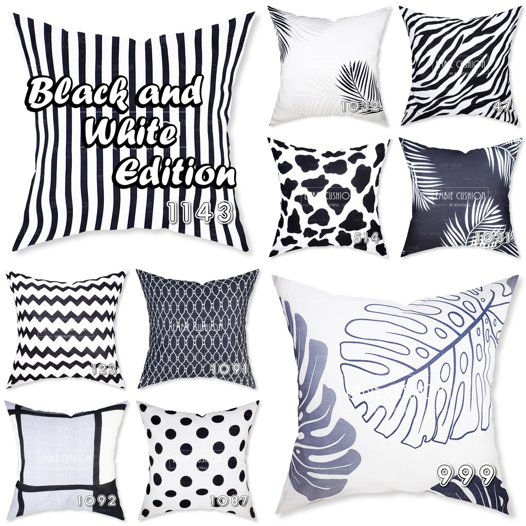 EMBIE CUSHION  Sarung Bantal Sofa Motif Cushion  Cover 