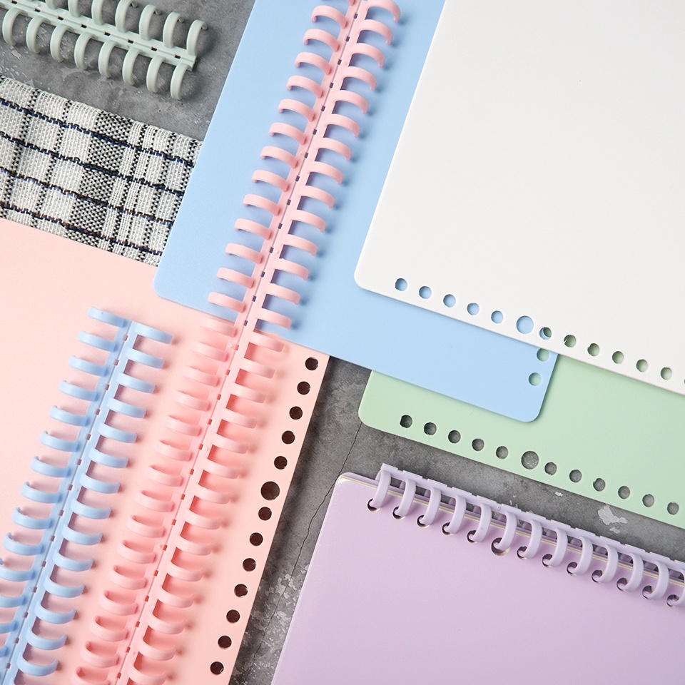 

A5 DIY MINIMALIST BINDER COVERS 2PC MACARON | SAMPUL BINDER