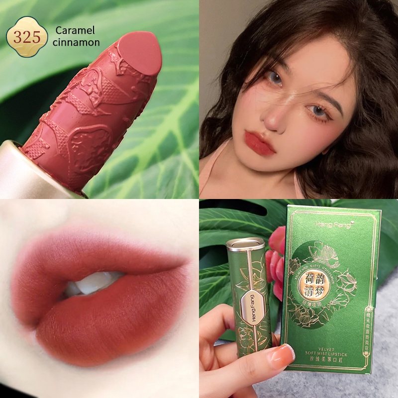 Lip Heng Fang Lipstik Ukiran Mate Super Elegant dan Klasik bisa Cod