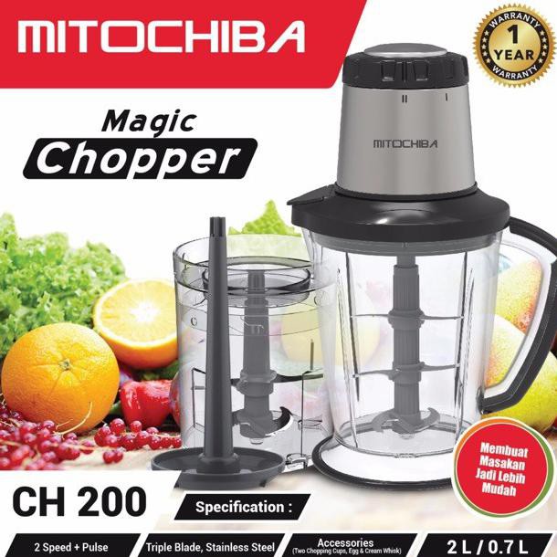 PROMO MITOCHIBA CHOPPER CH 200 / FOOD CHOPPER BLENDER MITOCHIBA CH 200 TERMURAH