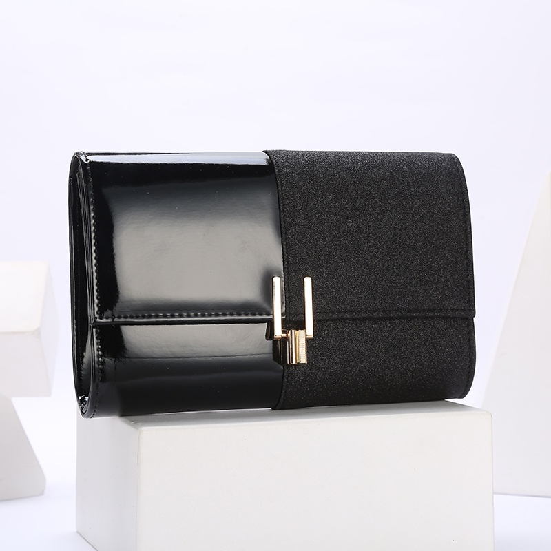 BJ60251 - BLACK/GOLD/PINK/SILVER - TAS PESTA CLUTCH SLEMPANG WANITA DOMPET WANITA FASHION IMPORT MODIS ELEGAN TERMURAH TERLARIS TERBARU BAGSTORE JAKARTA TAS BATAM ZCJ0251