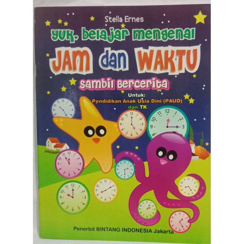 Jual Buku Belajar Mengenal Jam & Waktu | Shopee Indonesia