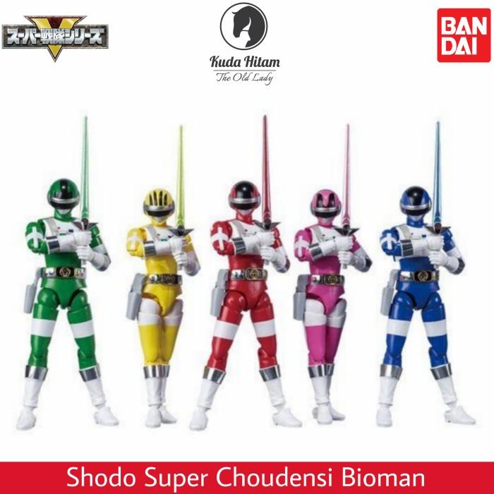 Bandai Shodo Super Sentai Series Choudensi Bioman