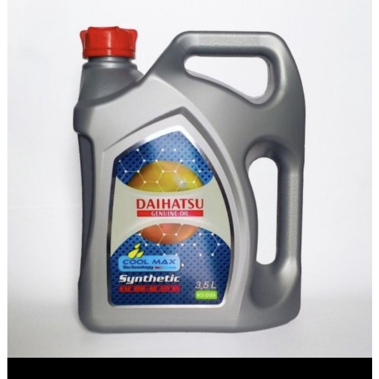 Daihatsu Genuine Oil 10W-40 API SN Synthetic 3.5L Oli Mobil