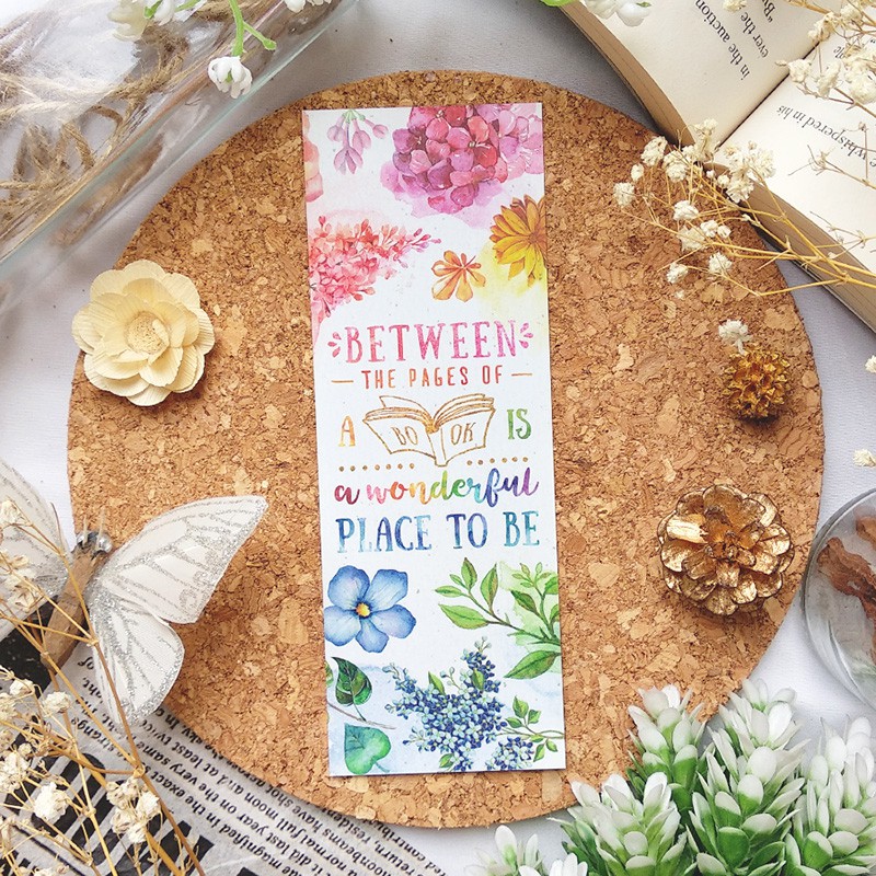 

Between the pages of a book - bookmark / postcard / print