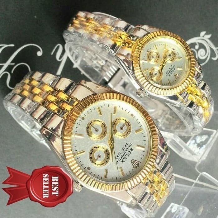 Jual Jam tangan rolex couple Berkualitas