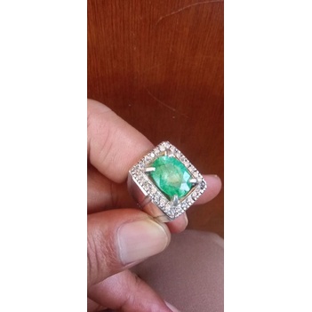 Cincin Natural Zambrud Colombia