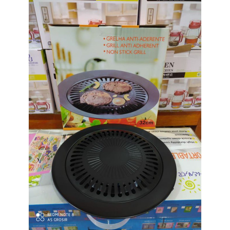 Alat Panggang BBQ - Panggangan Pemanggang Kompor Gas Tanpa Arang 