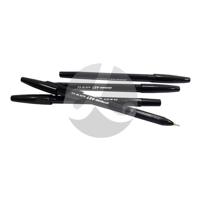 

Standart Ae-7 Black Pulpen Pena Ballpoint