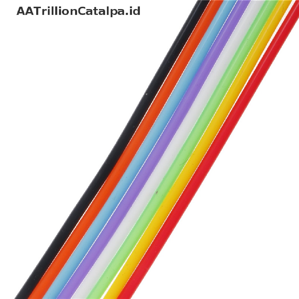 (AATrillionCatalpa) Selang Pipa Tabung Silikon Food Grade Warna-Warni Diameter 4x6mm Panjang 1M