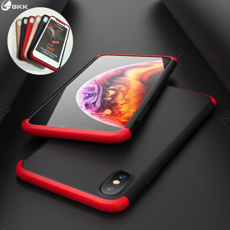 360 Full Cover GKK Hard Case SAMSUNG A31 A40 A40s A41 A50 A50s A51 A60 A70 A70s A71 A80 A90 A6s A8s