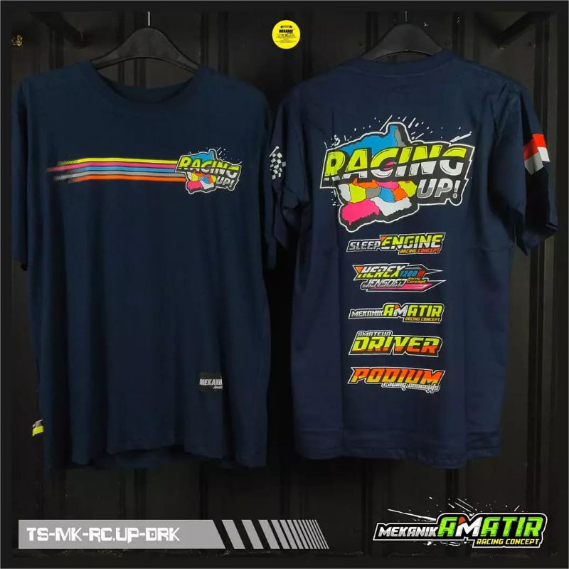 TERMURAH KAOS RACING FULL SPONSOR ORIGINAL DISTRO MEKANIK AMATIR/KAOS PRIA/KAOS BALAP/KAOS FULL SPON