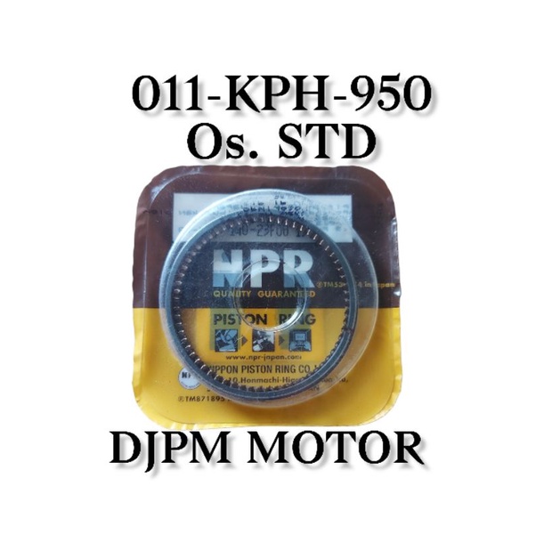 RING SEHER RING PISTON HONDA KARISMA 125 OS STD NPR NPP