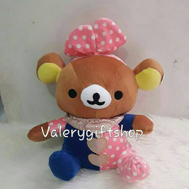 Boneka Rilakkuma Badut Kostum