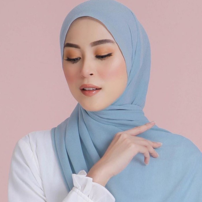 Jilbab Pasmina Sabyan Diamond Pasmina Polos Pasmina Murah