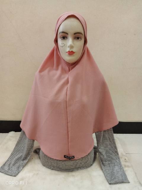 Bisa COD bergo maryam size L tepi jahit diamond ukuran besar-1