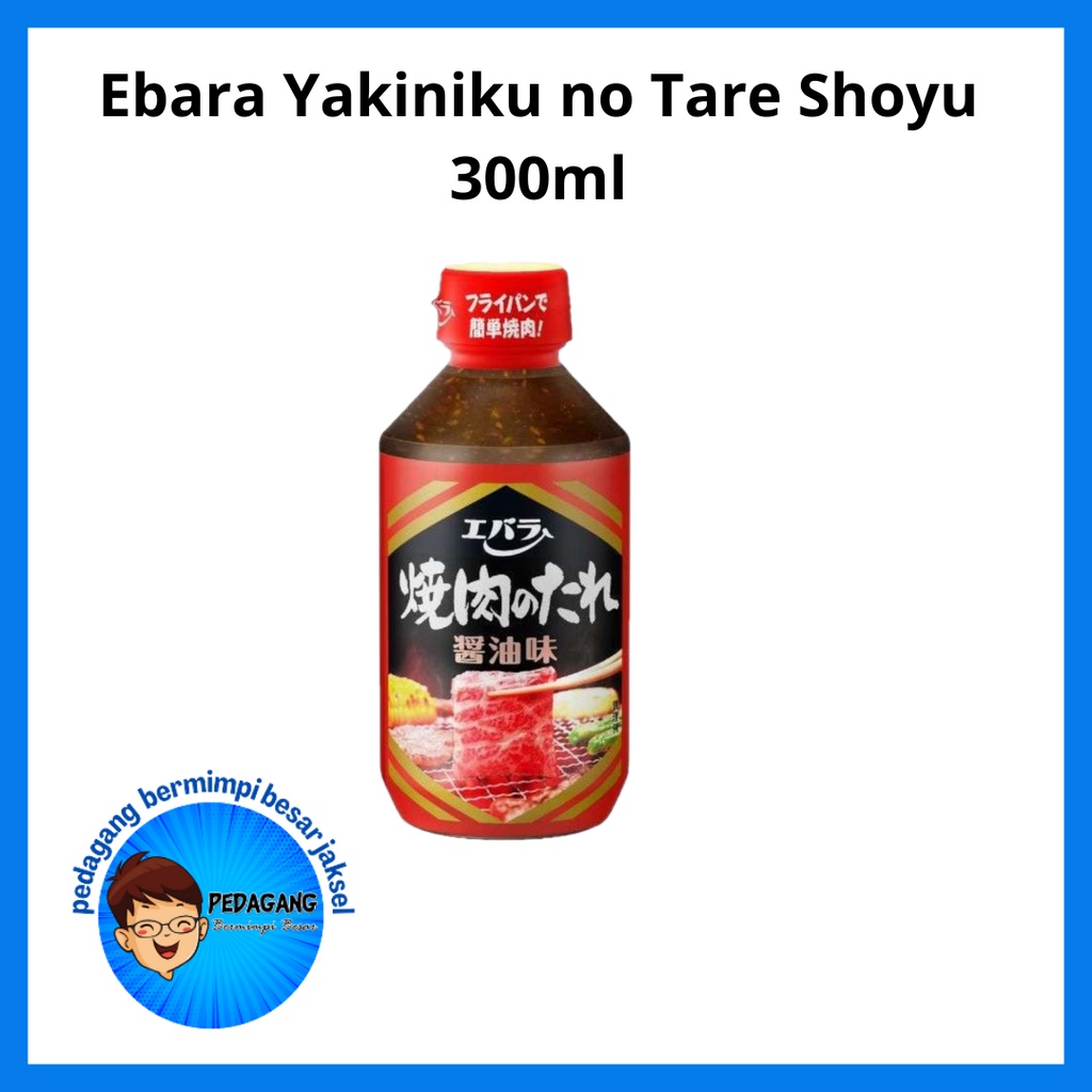 

Ebara Yakiniku no Tare Shoyu 300ml | Saus Bumbu Yakiniku BBQ Original
