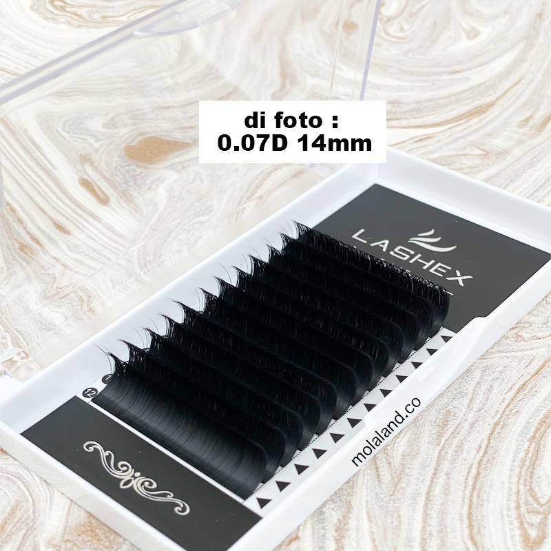 LASHEX EASY FANNING / BLOOM RUSSIAN / VOLUME EYELASH EXTENSION SAMBUNG BULUMATA KOREA