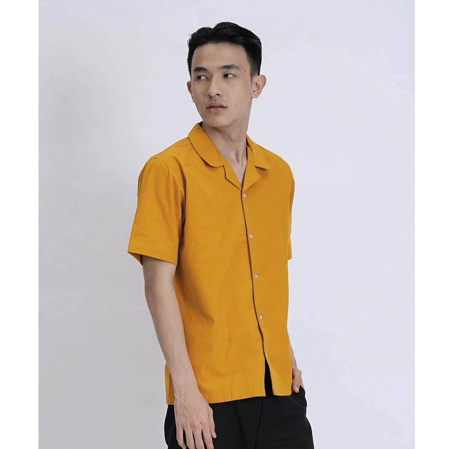 Download SPARSE EVERYDAY SHIRT In Mustard - Kemeja Polos Kuning ...