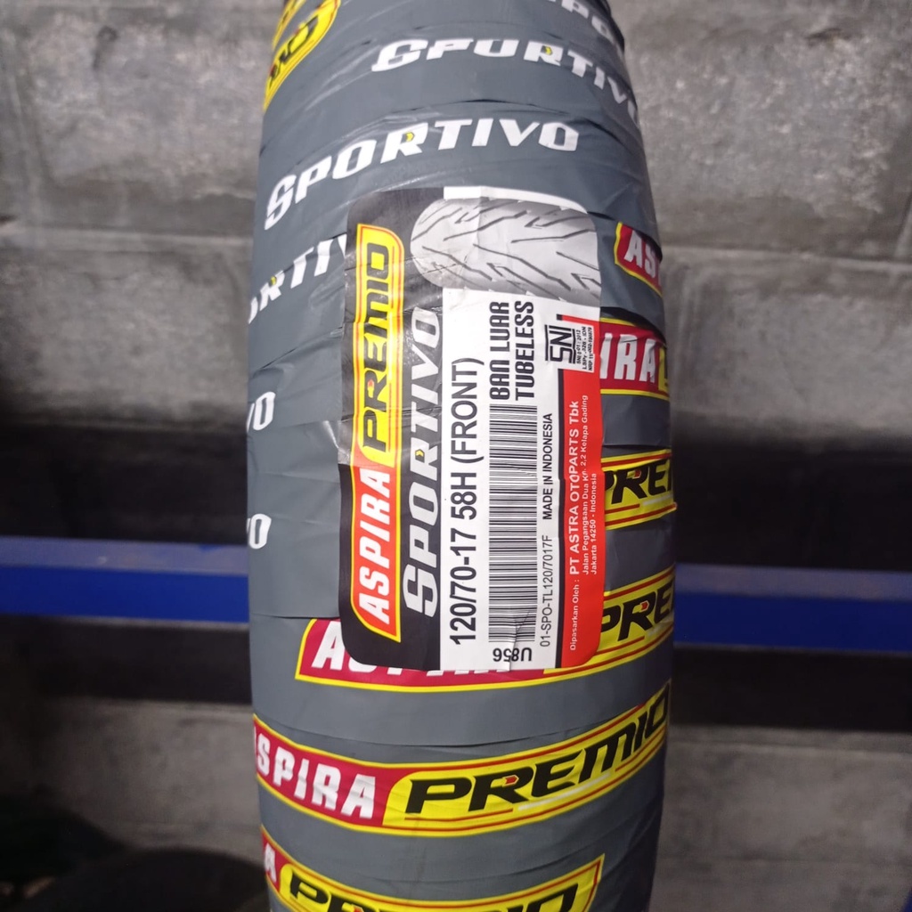 Ban motor Sport Aspira Premio Sportivo 120 70 17 F Tubeless