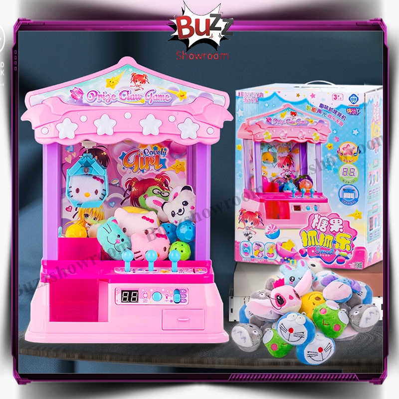 Candy Catcher Claw Machine Mainan Mesin Capit Boneka graber grib doll