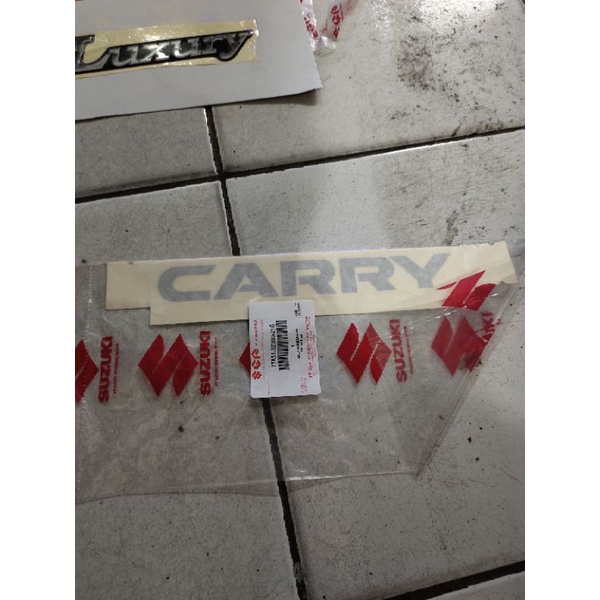 stiker carry Suzuki new carry